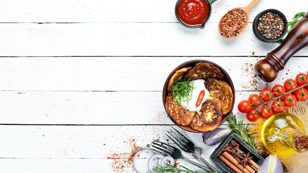 Zestaw potraw na stole